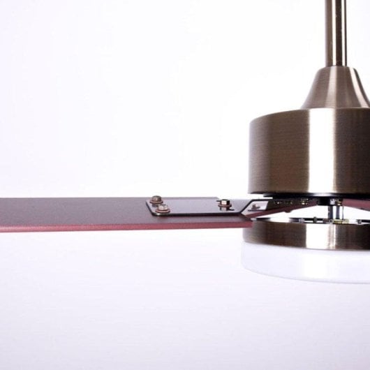 Ventilador de Techo Bel Air Home Kilim Shakespear 18W 3 Aspas Retráctiles Madera Ø107 cm con Lámpara LED y Mando