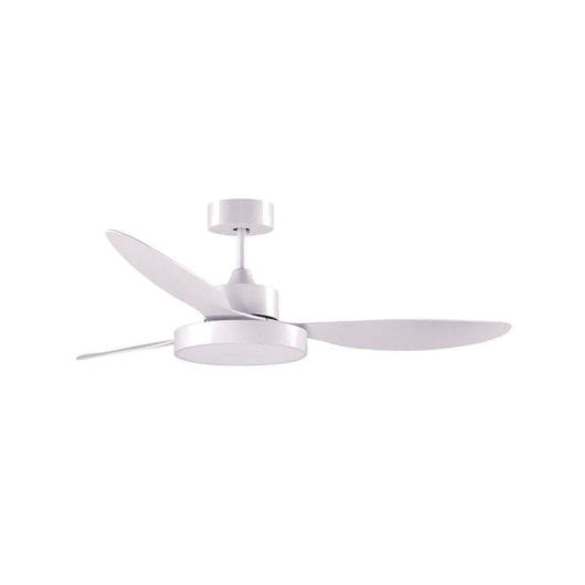 Ventilador de Techo Bel Air Home Tulum Shakespeare 25W Ø120 cm Blanco 3 Aspas LED Mando a Distancia