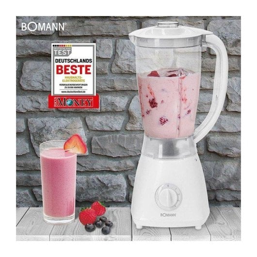 Bomann UM 378 CB Standmixer 1,5 l 500 W weiß