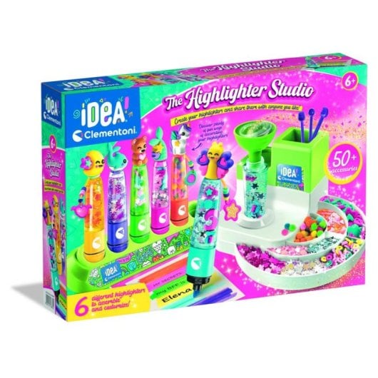 Clementoni Idea Studio Taller de Marcadores Kit Creativo Infantil Multicolor