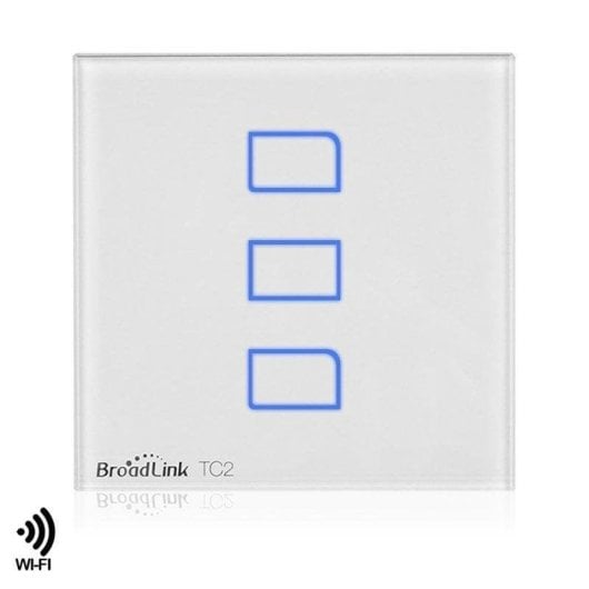 Interrupteur Intelligent Dam Electronics 3 Touches WiFi RF 433MHz Panneau Monocristallin