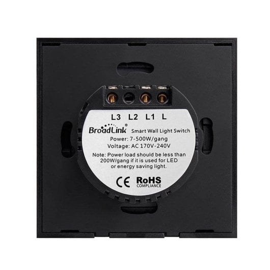 Interrupteur Intelligent Dam Electronics WiFi RF433MHz Compatible App e-Control