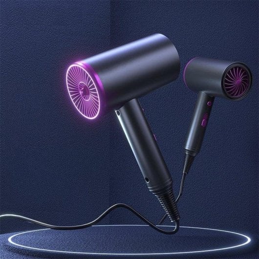 Phon Ionico Dam Electronics 1000W 3 Temperature 2 Velocità con Beccuccio Alisatore