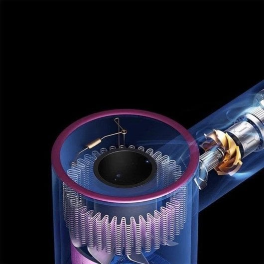 Sèche-cheveux Ionique Dam Electronics 1600W 4 Températures 3 Vitesses Concentrateur