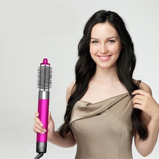 Multi-Haarstyler Dam Electronics 1300W Airflow Coanda 3 Temperaturen 6 Aufsätze Profi