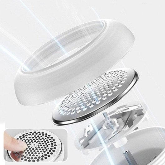 Dam Electronics Wiederaufladbarer Fusselentferner Kompakt Portabel Mit 6-Klingen-Design