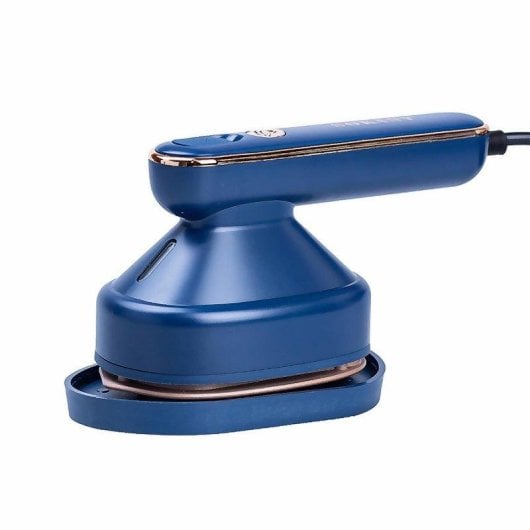 Mini Plancha Eléctrica Portátil Dam Electronics 1200W con Vapor y Depósito de 120ml