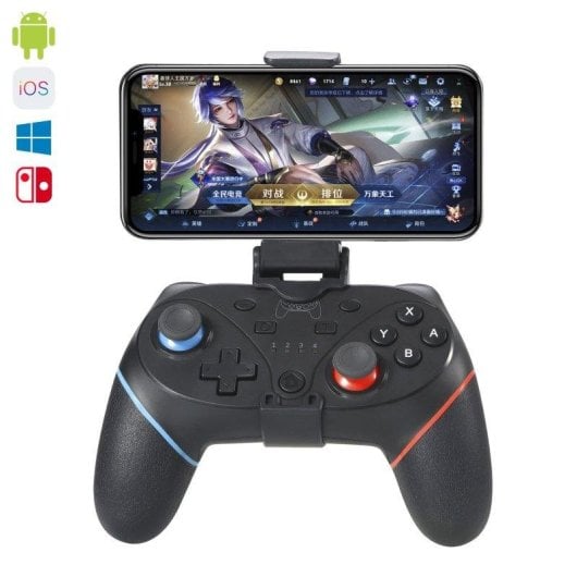 Mando Inalámbrico com Suporte Portátil Bluetooth para Switch/Android/iOS/PC – Dam Electronics
