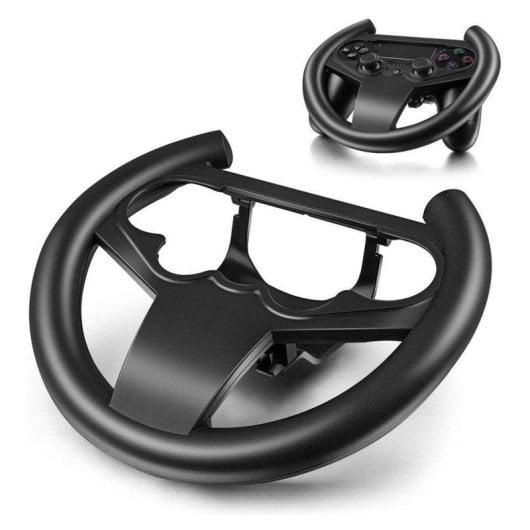Volante para comando de PS4 Dam Electronics Compatível com DualShock 4