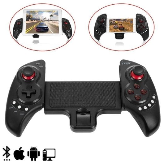 Gamepad Bluetooth Estensibile con Supporto Centrale per Smartphone, Tablet e PC - Dam Electronics