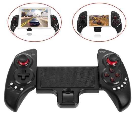 Gamepad Bluetooth Estensibile con Supporto Centrale per Smartphone, Tablet e PC - Dam Electronics