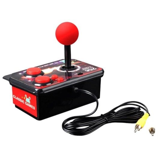 Dam Electronics Arcade Small Shaker Manette de Jeu Rétro 256 Jeux AV