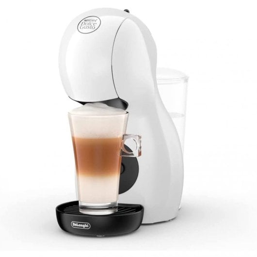 DeLonghi Piccolo XS Cafetera Dolce Gusto Blanca + Pack 48 Cápsulas (3x16uds)