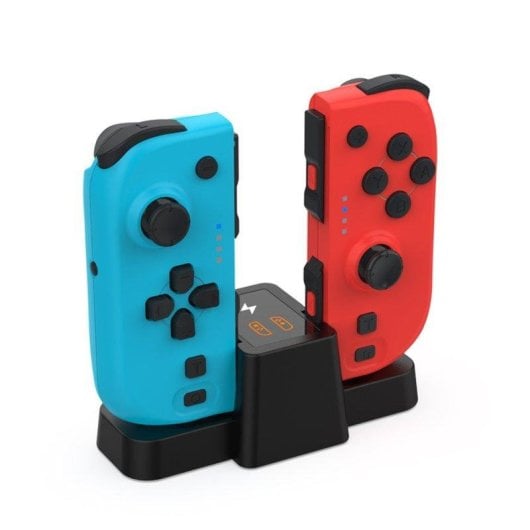 Controller Bluetooth Dam Electronics TNS-1191 Tipo Joy-con Compatibile con Nintendo Switch con Base di Ricarica