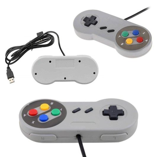 Mando Retro Classico USB Dam Electronics Compatibile con PC e Mac