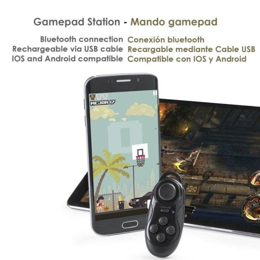 Mando Gamepad Bluetooth 4.0 per Dispositivi Mobili Dam Electronics