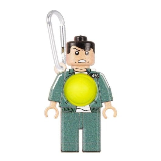 Dam Electronics Figura Squid Pop It Joueur 456 avec Mousqueton 9cm