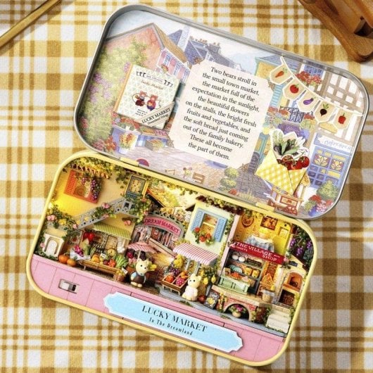 Maquette 3D Lucky Bazar 14,3x16,4x2,6 cm Dam Electronics