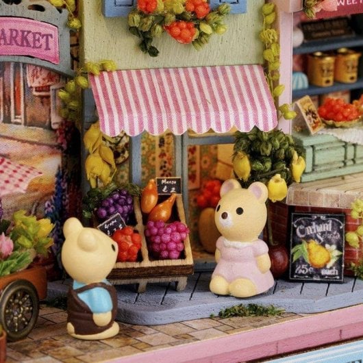 Maquette 3D Lucky Bazar 14,3x16,4x2,6 cm Dam Electronics