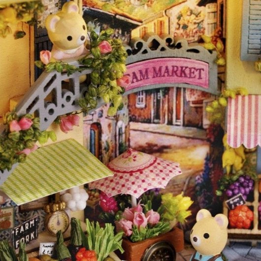 Maquette 3D Lucky Bazar 14,3x16,4x2,6 cm Dam Electronics