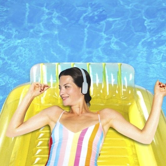 Dam Electronics Cama Flottante Carrée 180x120cm Matelas Gonflable Piscine