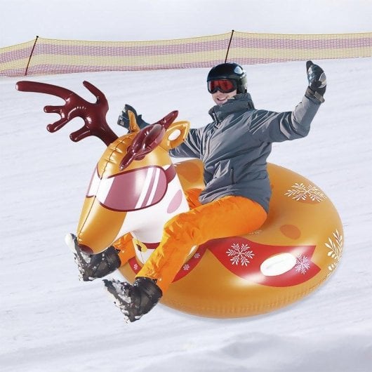 Colchoneta Híbrida Dam Electronics Forme Renne 120x68cm avec Poignées pour Neige et Eau