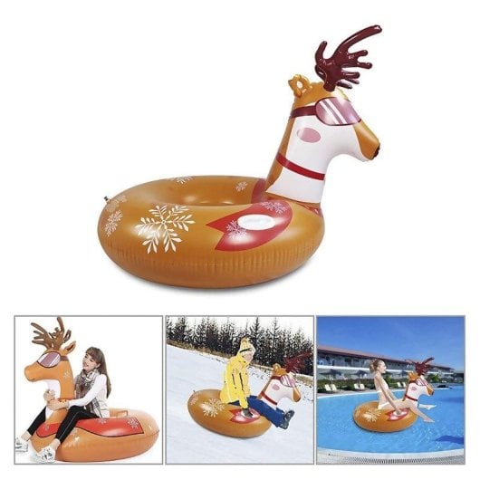 Colchoneta Híbrida Dam Electronics Forme Renne 120x68cm avec Poignées pour Neige et Eau