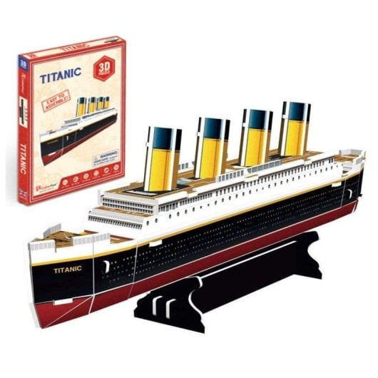 Puzle 3D Titanic 29x4x10 cm Dam Electronics