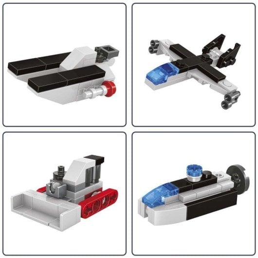 Porte-avions Convertible 10-en-1 Dam Electronics avec 235 pièces