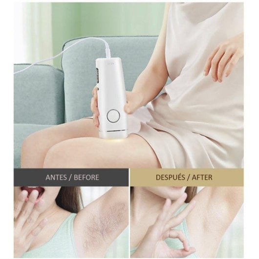 Depiladora de Luz Pulsada T8 Dam Electronics IPL 500000 flashes 18W Pantalla LED