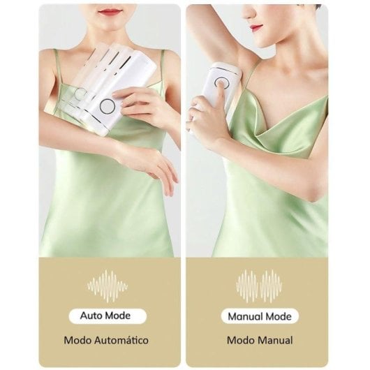 Depiladora de Luz Pulsada T8 Dam Electronics IPL 500000 flashes 18W Pantalla LED