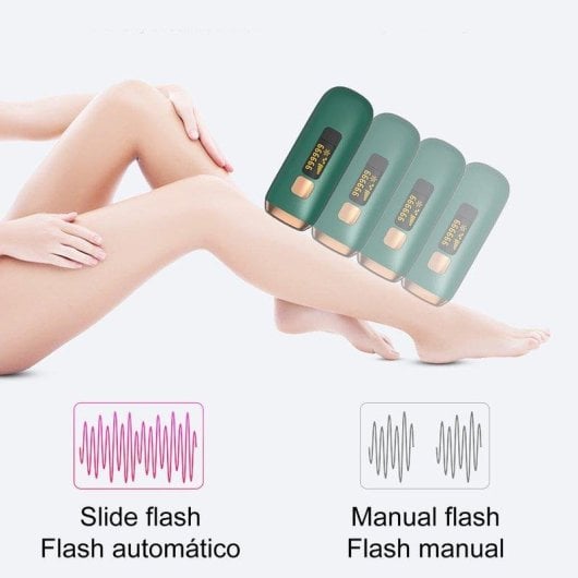 T4 Depiladora IPL Dam Electronics 5 Intensidades Luz Pulsada Digital 36W 999999 Pulsos