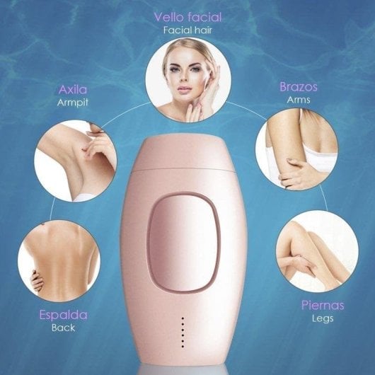 Épilateur Lumière Pulsée Dam Electronics A109 5 Niveaux 600000 Pulsations