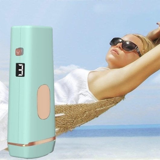 Epilatore Luce Pulsata Dam Electronics T22 5 Livelli LED 990000 Flash