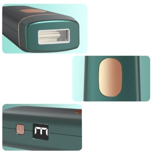 Epilatore Luce Pulsata Dam Electronics T22 5 Livelli LED 990000 Flash