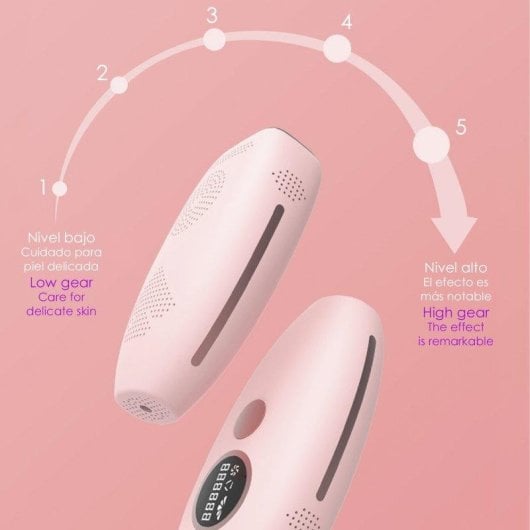 Depiladora por Punto de Congelación Dam Electronics T27S IPL 5 Niveles 990000 Flashes Pantalla LED