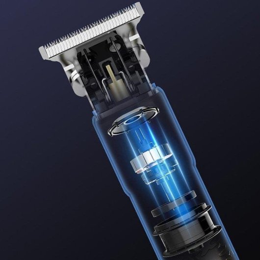 Haarschneider Dam Electronics JM-711 Kabellos 90min 3 Längen Metall LED