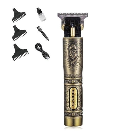 Dam Electronics Tondeuse à Cheveux et Barbe Sans Fil 1200mAh Rétro