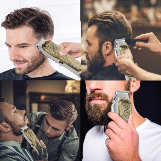 Dam Electronics Tondeuse à Cheveux et Barbe 6800 tr/min Batterie Lithium 1500 mAh