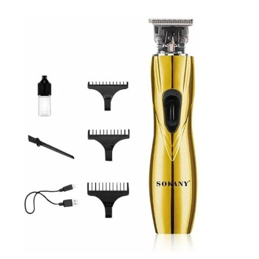 Dam Electronics Tagliacapelli e Regolabarba Ricaricabile 1200mAh Design Ergonomico