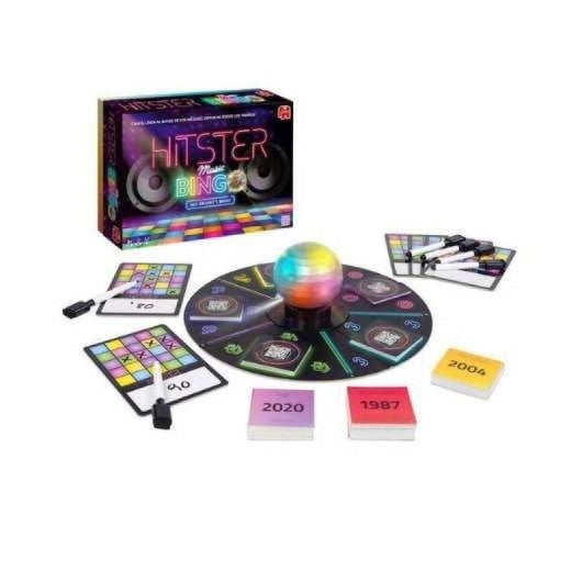 Diset Hitster Bingo Jeu de Société Musical – 2 à 10 Joueurs