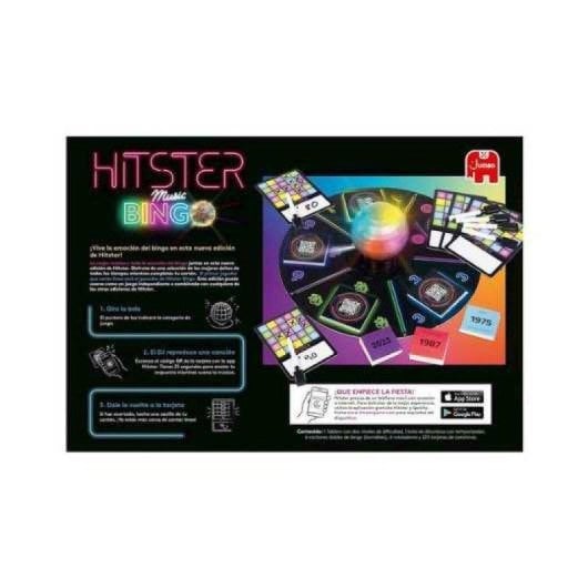 Diset Hitster Bingo Jeu de Société Musical – 2 à 10 Joueurs