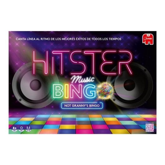 Diset Hitster Bingo Jeu de Société Musical – 2 à 10 Joueurs