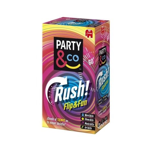 Diset Party & Co. Rush Gioco da Tavolo Party 4-20 Giocatori 14+, Multicolore