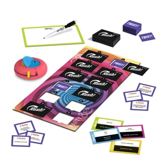 Diset Party & Co. Rush Gioco da Tavolo Party 4-20 Giocatori 14+, Multicolore