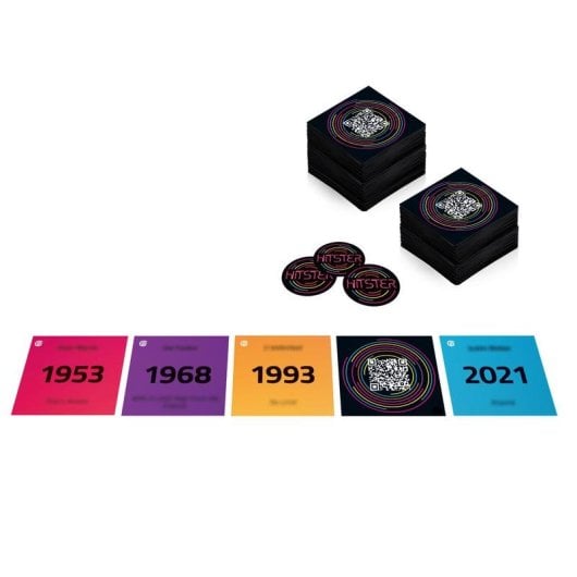 Diset Hitster Temazos Jeu de Cartes Musical 2-10 Joueurs