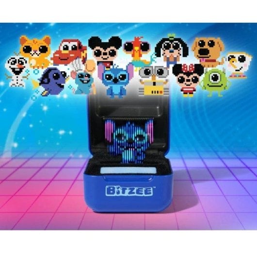 Disney Spin Master Bitzee Interaktives Haustier, 30 Charaktere, Blau