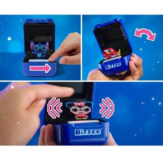 Disney Spin Master Bitzee Interaktives Haustier, 30 Charaktere, Blau