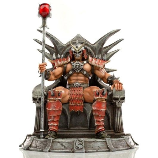 Figura Iron Studios Mortal Kombat Shao Kahn Deluxe Art Scale 1:10