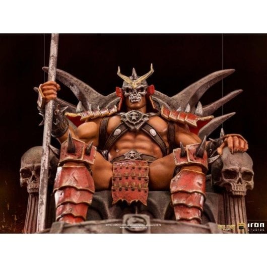 Figura Iron Studios Mortal Kombat Shao Kahn Deluxe Art Scale 1:10